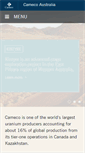 Mobile Screenshot of camecoaustralia.com