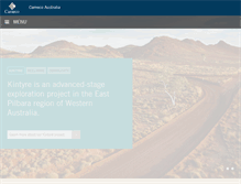 Tablet Screenshot of camecoaustralia.com